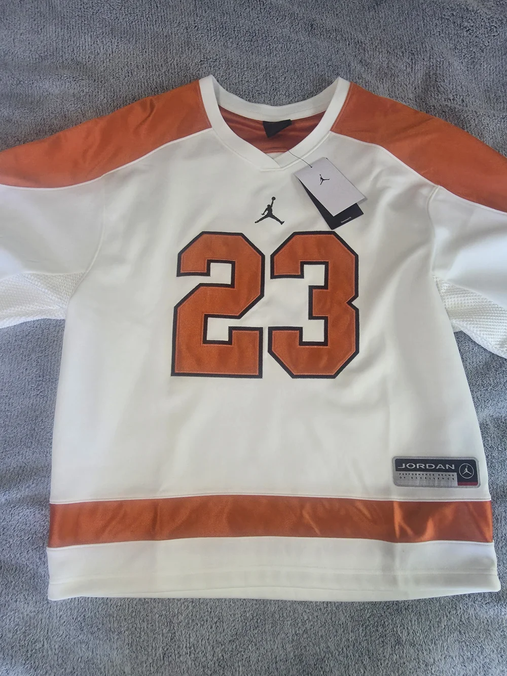 Size S - Jordan Brooklyn Collegiate Hockey Jersey Starfish HV0109-133